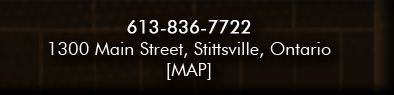 613-836-7722, 1300 Main Street Stittsville, Ontario